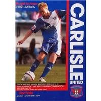 carlisle utd v port vale league 1 5th jan 2008