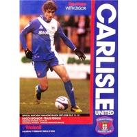 carlisle utd v walsall league 1 2nd feb 2008