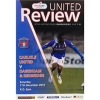 carlisle utd v dagenham redbridge league 1 11th dec 2010