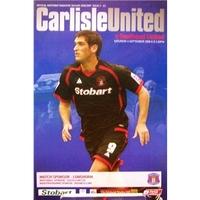 Carlisle Utd v Southend Utd - League 1 - 6th Sept 2008