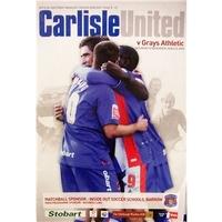 carlisle utd v grays athletic fa cup 1st round 8th nov 2008