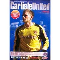 Carlisle Utd v Millwall - League 1 - 2nd May 2009