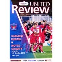 carlisle utd v notts county league 1 9th oct 2010