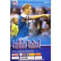 carlisle utd v brighton hove albion league 1 23rd sept 2006