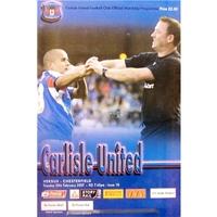 carlisle utd v chesterfield league 1 20th feb 2007