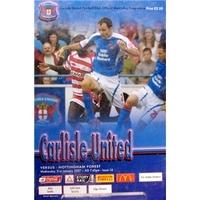 Carlisle Utd v Notts Forest - League 1 - 31st Jan 2007