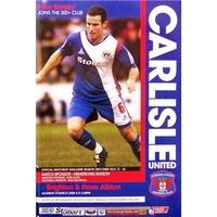 Carlisle Utd v Brighton & Hove Albion - League 1 - 8th March 2008