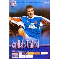 carlisle utd v port vale league 1 25th nov 2006