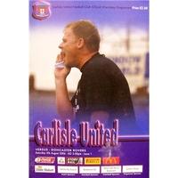 carlisle utd v doncaster rovers league 1 5th aug 2006