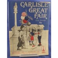 Carlisle Great Fair 1980 Official Programme