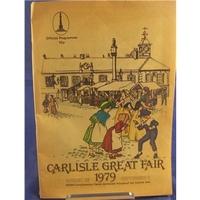 Carlisle Great Fair 1979 - Official Programme