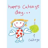 Cabbage Day | Funny Birthday Car...