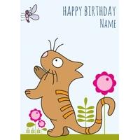 Cat | Birthday Card | OM1023
