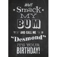 Call Me Desmond | Birthday Card | BC1550