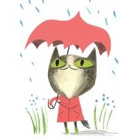 Cat in the Rain | General Card | OD1085