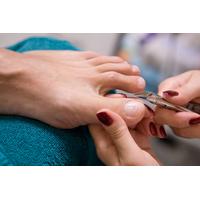 Callus Peel with Shellac Rockstar Pedicure