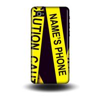 Caution - Personalised Phone Cases