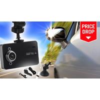 Car Dash Video Camera with Motion Detection and Night Vision