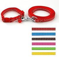 Cat / Dog Leash Adjustable/Retractable Red / Green / Blue / Brown / Pink / Yellow Nylon