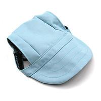 Cat / Dog Bandanas Hats Light Blue Dog Clothes Summer / Spring/Fall Solid Casual/Daily
