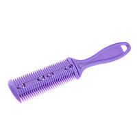 Cat Dog Grooming Comb Pet Grooming Supplies Portable Purple Green Pink