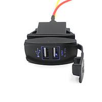 car truck boat accessory 12v 24v dual usb charger power adapter outlet ...