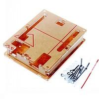 Case Enclosure Transparent Acrylic Box Clear Cover for Arduino Uno R3 Board R3