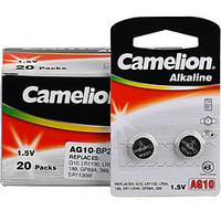 Camelion AG10 Coin Button Cell Alkaline Battery 1.5V 40 Pack