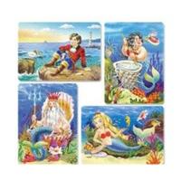 Castorland Little Mermaid (8+12+15+20 pieces)