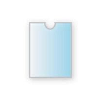 Card Holder Pocket A7 Size (Non Adhesive) - Pack of 100