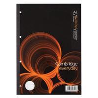 cambridge refill pad sidebound ruled margin punched 4 holes 70gsm 200p ...