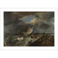 Calais Pier By Joseph Turner