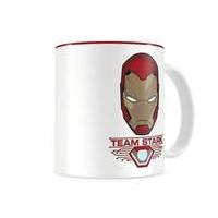 Captain America: Civil War - Team Stark White - Red Ceramic Mug (sdtmar20433)