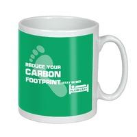 CARBON FOOTPRINT PLAIN LAZY MUG