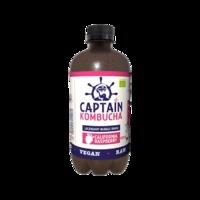 captain kombucha california raspberry bio organic drink 400ml