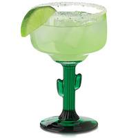 cactus margarita glasses 125oz 355ml set of 4