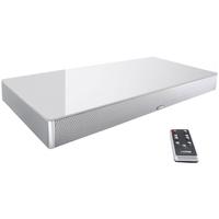 Canton DM55 2.1 Virtual Surround Sound Soundbase in Silver for Small to Medium Sized TVs