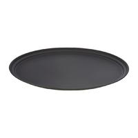 cambro camtread large black tray oval 68cm pack of 1