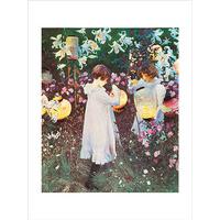 Carnation, Lily, Lily, Rose By John Singer Sargent
