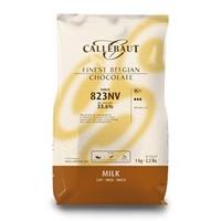 callebaut milk chocolate chips callets 1kg bag