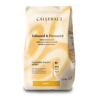 callebaut honey chocolate chips callets