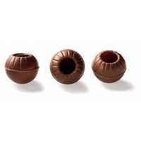 Callebaut milk chocolate truffle shells - 1.35kg (504 truffle shells)