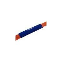 Cable and hose protection, PVC, 80 mm wide, 1 m long, blue