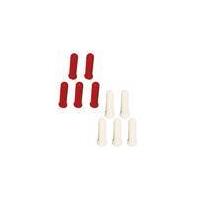 Calf feeding nipples, 10 mm, red, pack of 5 Gewa