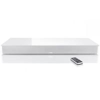 canton dm75 white glass soundbase w bluetooth