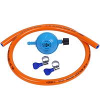 Cadac Camping Gas Hose with Clips and Regulator