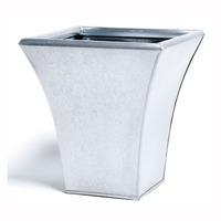 cadix steel flare planter with round rim medium