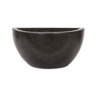 cadix wall bowl ball i black planter