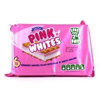 Caxton Pink and White Wafers 6 Pack