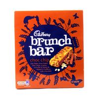 cadbury brunch bars chocolate chip 6 pack